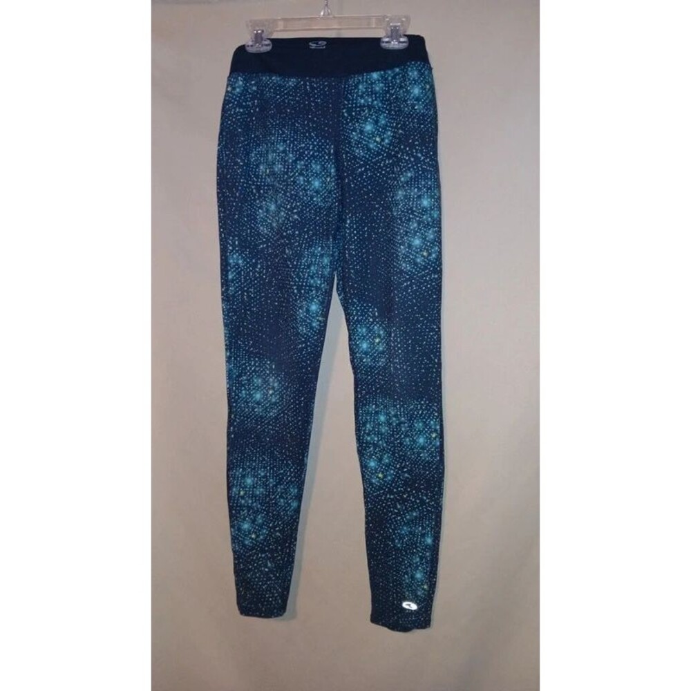 Champion Duo Dry Women's Galaxy Print Activewear Leggings - Size Medium